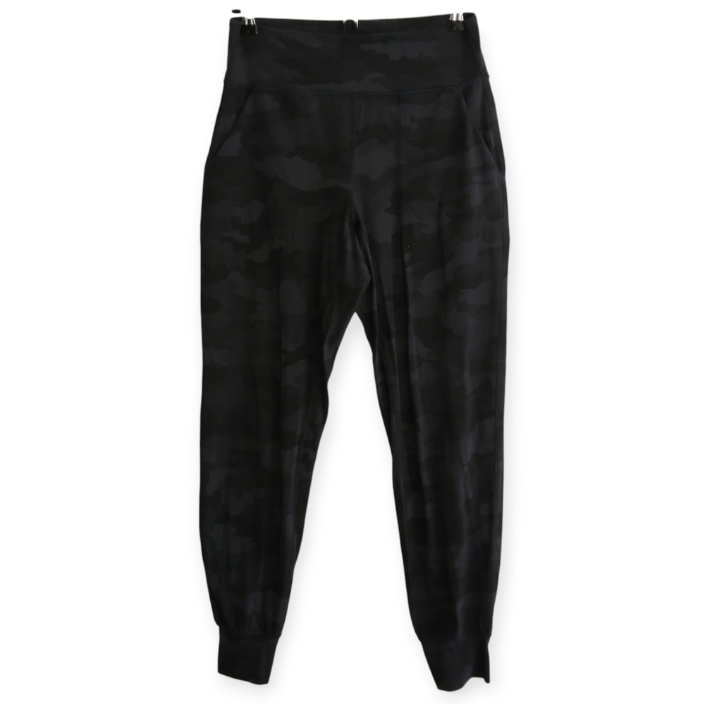 Lululemon Align Jogger Pants 365 Camo Deep Coal Black Size 8